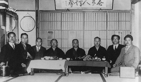Reunião de mestres em 1930.